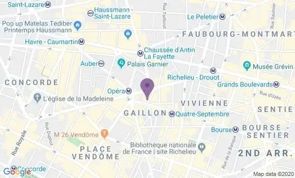 Localisation Mtre Etrillard Grégoire
