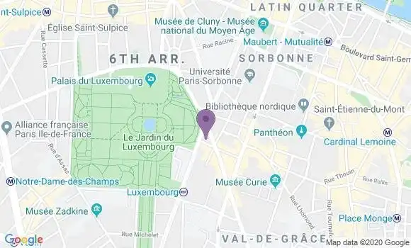 Localisation Mtre Ehrenfeld Fanny