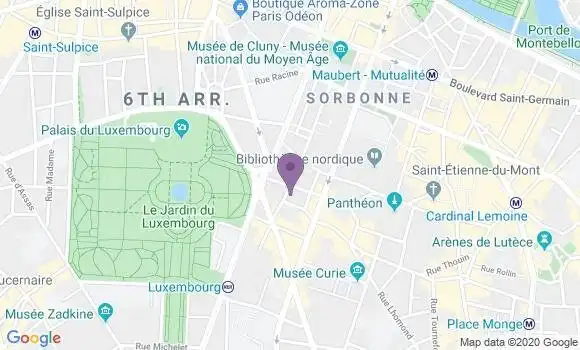 Localisation Mtre Eraud Emeline
