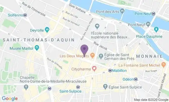 Localisation Mtre Emmanuelli François Xavier