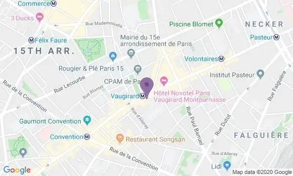 Localisation Mtre El Fath Lamia
