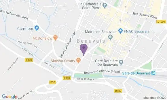 Localisation Mtre Dagois Gernez Marie Christine