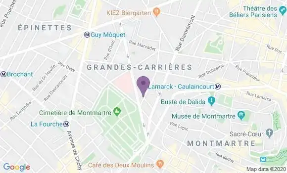 Localisation Mtre Elman Douce Laurence