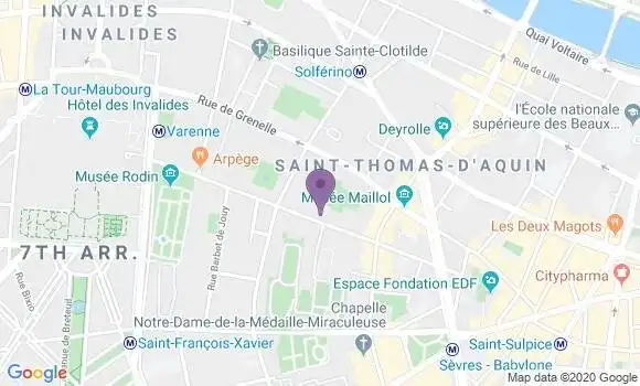 Localisation Mtre Neuburger Alice