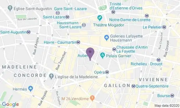 Localisation Mtre Feertchak Nathalie