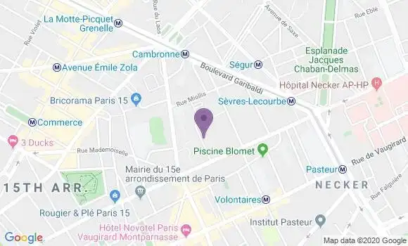 Localisation Mtre Nicolle Laura