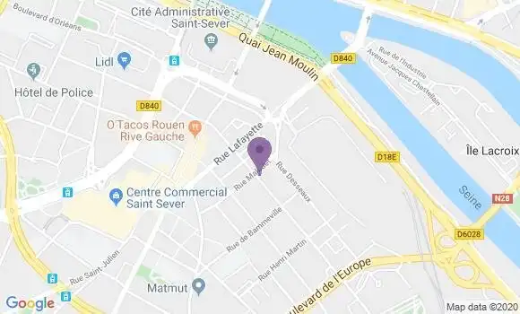 Localisation Mtre Descamps Olivier