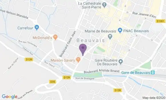 Localisation Mtre Huchon Sophie