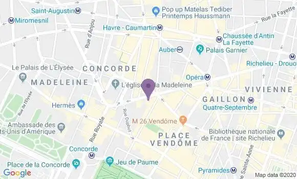 Localisation Mtre Jozan Capucine