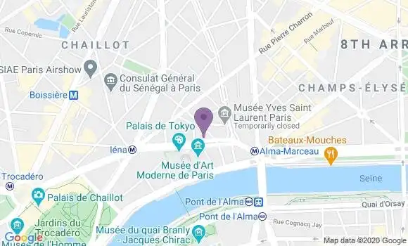 Localisation Mtre Jbilou Nadia