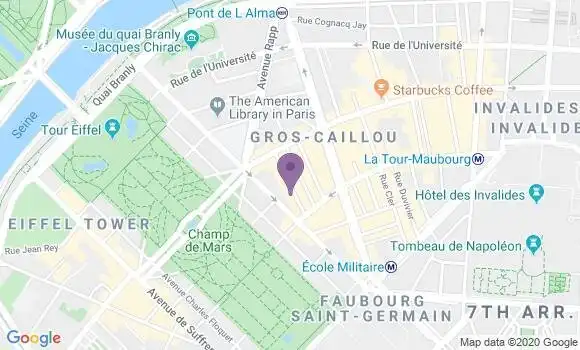 Localisation Mtre Jamois Dominique