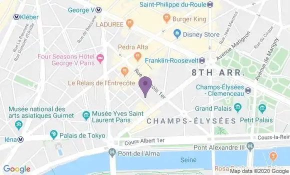 Localisation Mtre James Marie Victoire