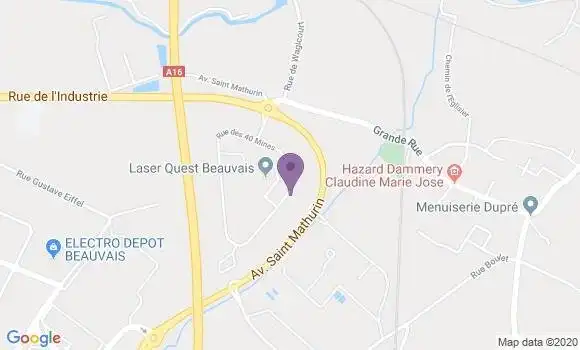Localisation Mtre Lagrange Charlotte