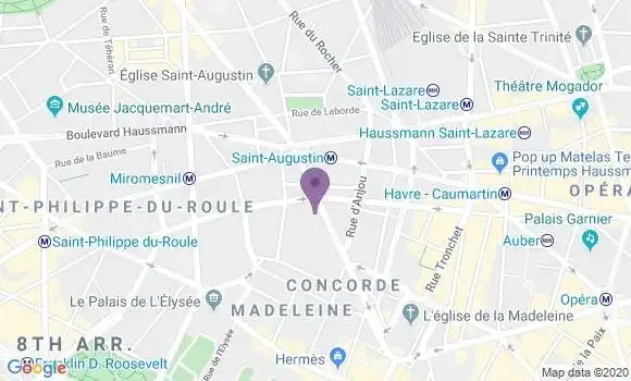 Localisation Mtre Joulie Anne Hortense