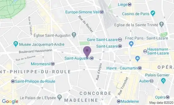 Localisation Mtre Jousset Inès