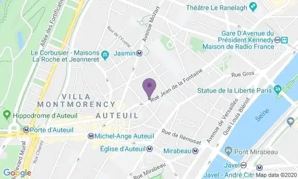 Localisation Mtre Jami Benjamin