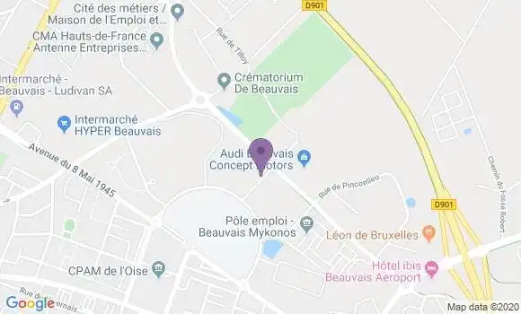 Localisation Mtre Paviot Bruno