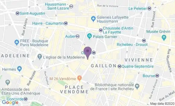 Localisation Mtre Kahn Julien