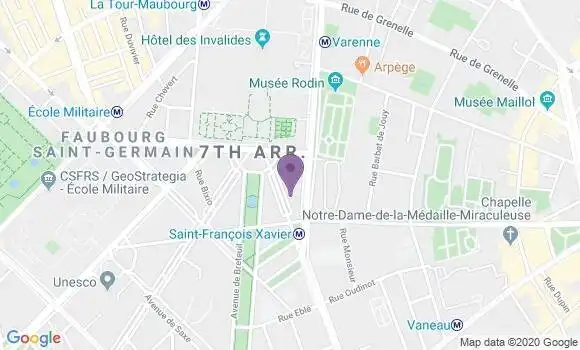 Localisation Mtre Kempf Lucile