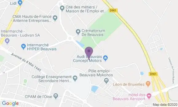 Localisation Mtre Simon Murielle