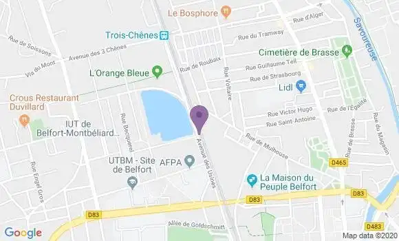 Localisation Mtre Angelini Rollin Laura