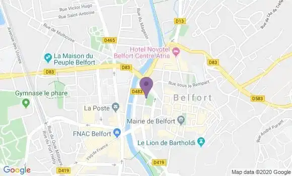 Localisation Mtre Bertrand Odile