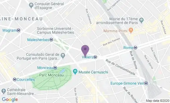 Localisation Mtre Knies Servane