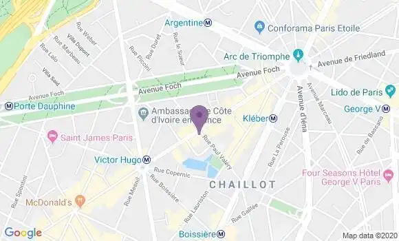 Localisation Mtre Krifi Sonia