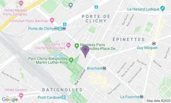Localisation Mtre Korst Laurence