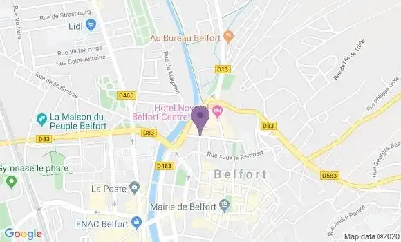 Localisation Mtre Bretillot Bernard