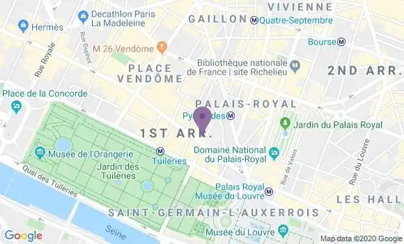 Localisation Mtre Vuillermet Aymeric