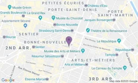 Localisation Mtre Vittori Mathilde