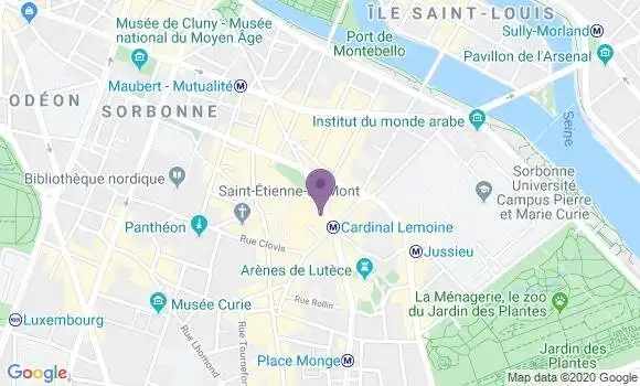 Localisation Mtre Visentin Aurora