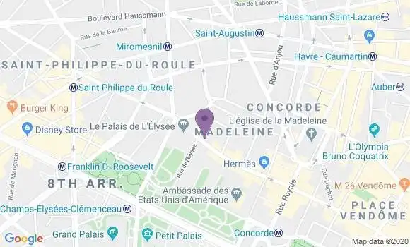 Localisation Mtre Vanbossele Frédéric