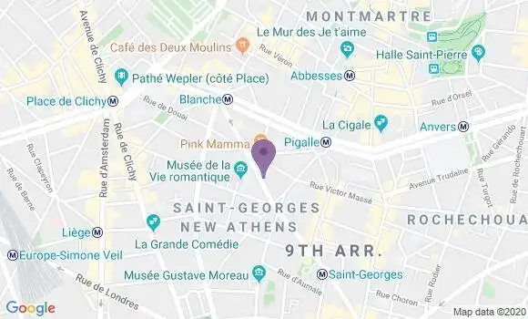 Localisation Mtre Desmichelle Marc