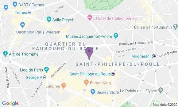 Localisation Mtre Vialard Camille