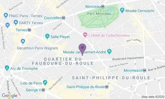 Localisation Mtre Vicencio Sandrine