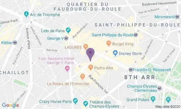 Localisation Mtre Vigneron Pauline