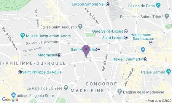 Localisation Mtre Vignes Marie Catherine