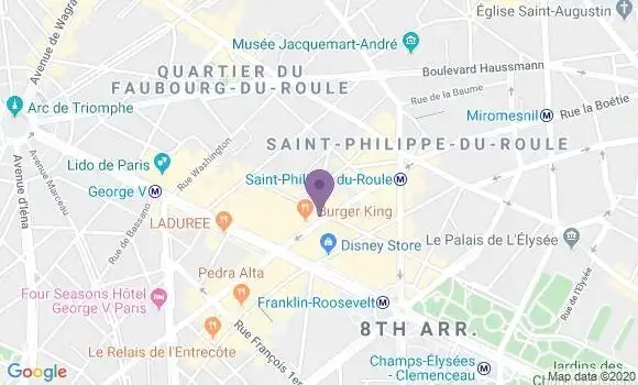 Localisation Mtre Viguie Clara