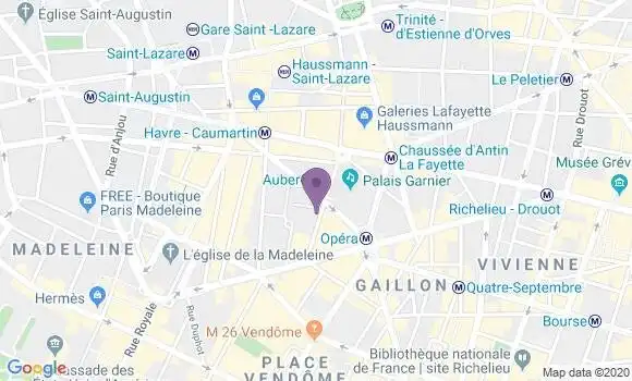 Localisation Mtre Viardot Orianne