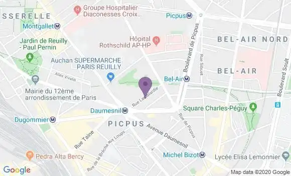Localisation Mtre Vlassoff Fabien