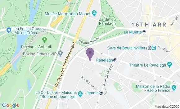 Localisation Mtre Vacheresse Tiffany