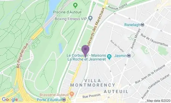 Localisation Mtre Vicente Jacqueline