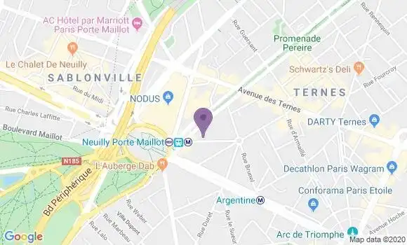 Localisation Mtre Verneyre Clémence