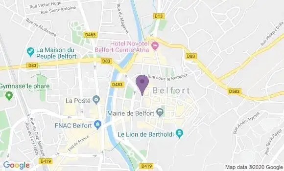 Localisation Mtre Ohana Caroline