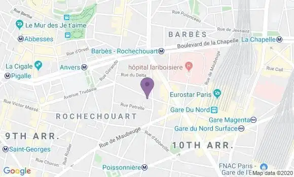 Localisation Mtre Fages Bertrand