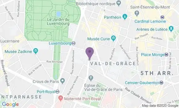Localisation Mtre Ferreira Sofia