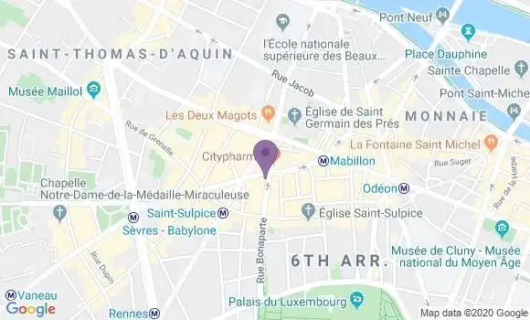 Localisation Mtre Fuchs Eloïse