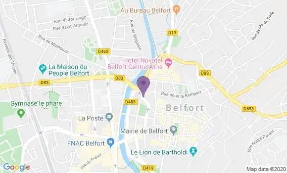 Localisation Mtre Saiah René
